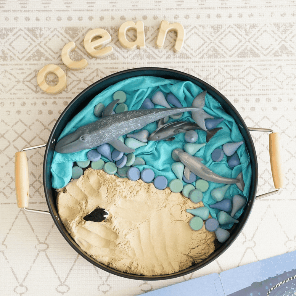 Ocean themed CollectA Animal subscription box
