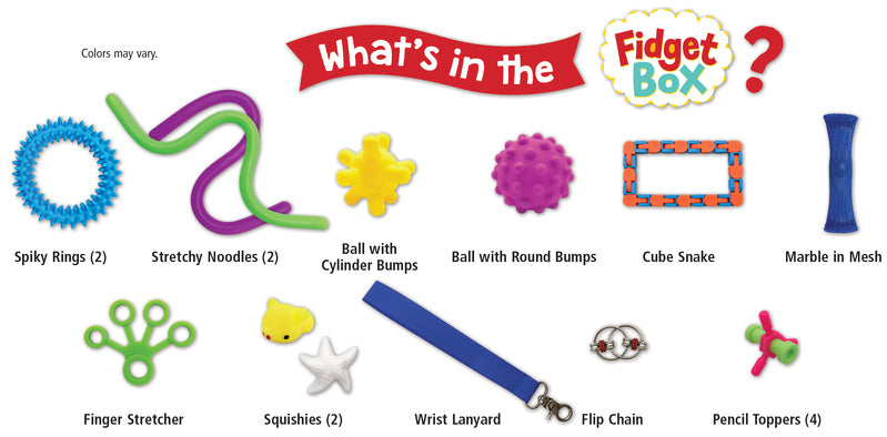 Fidget Label Classroom Teacher Created Resources - Fidget Box (18pc) – The Creative Toy Shop