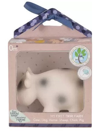 Tikiri - Rubber Cow - Teether/Bathtime (Boxed)