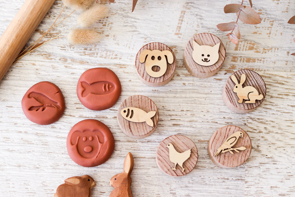 Let Them Play - Wooden Stampers - PETS