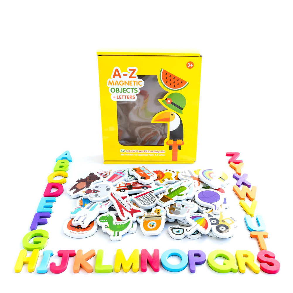 A-Z Magnetic Objects and Letters - Curious Columbus - The Creative Toy Shop