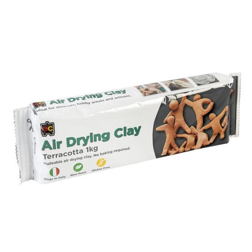 Air Drying Clay Terracotta 1kg - Educational Colours - The Creative Toy Shop