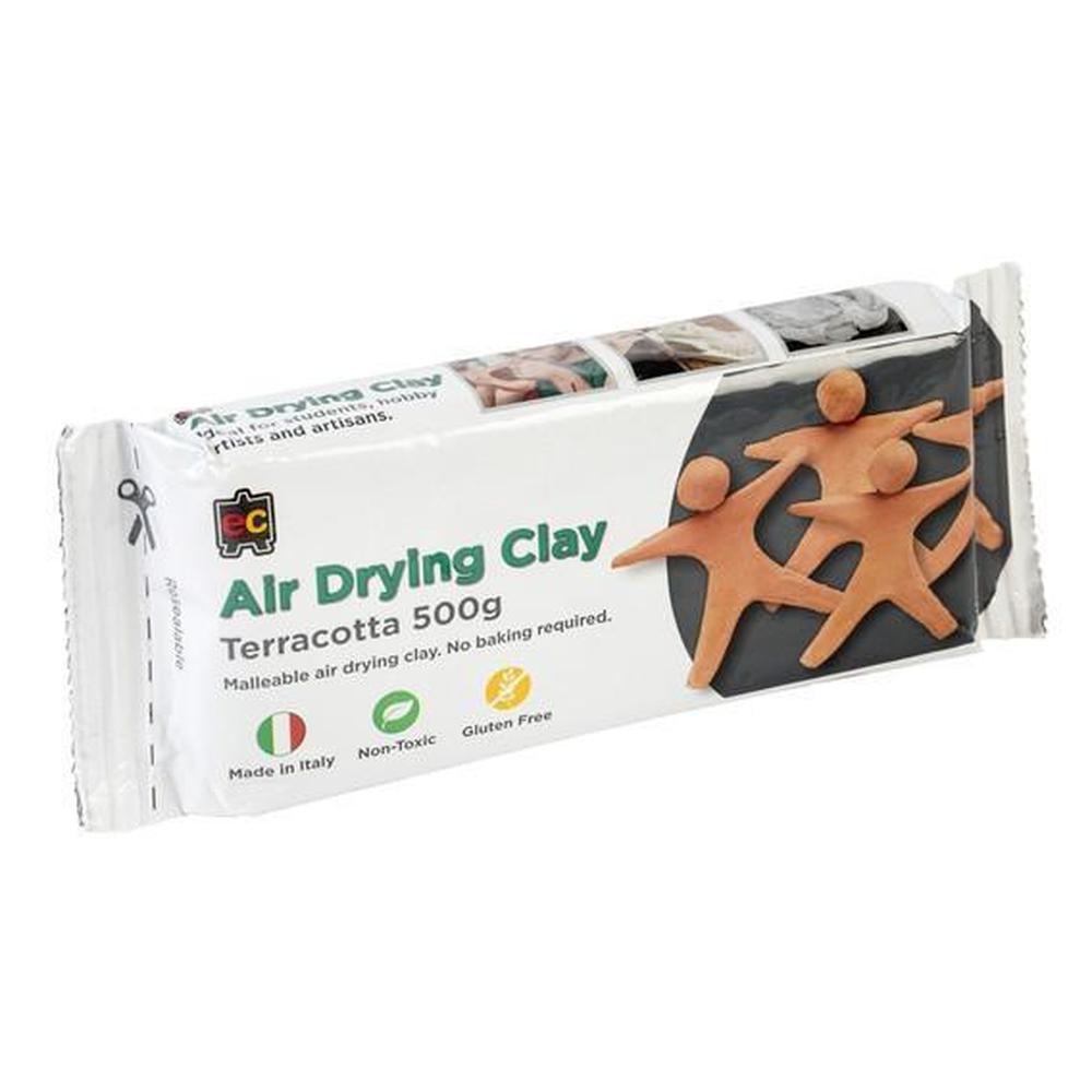 Air Drying Clay Terracotta 500g - Educational Colours - The Creative Toy Shop