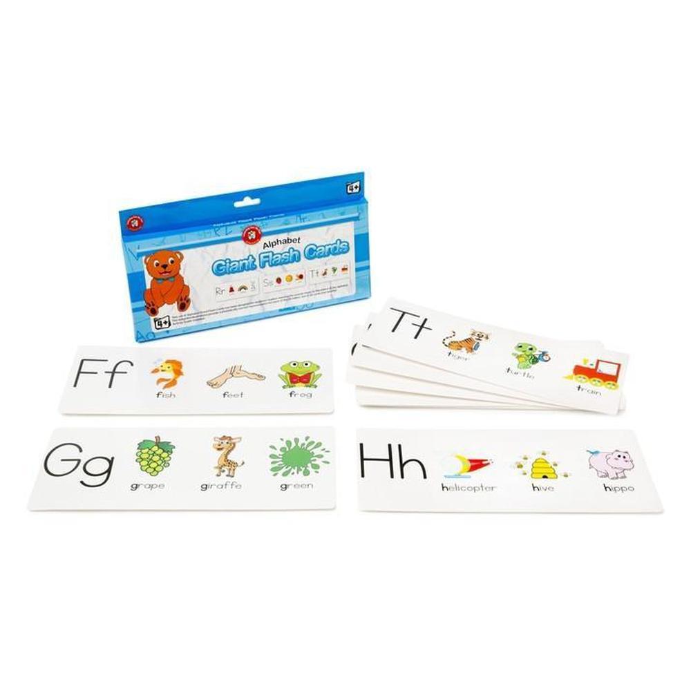 Alphabet Giant Flashcards - Learning Can Be Fun - The Creative Toy Shop