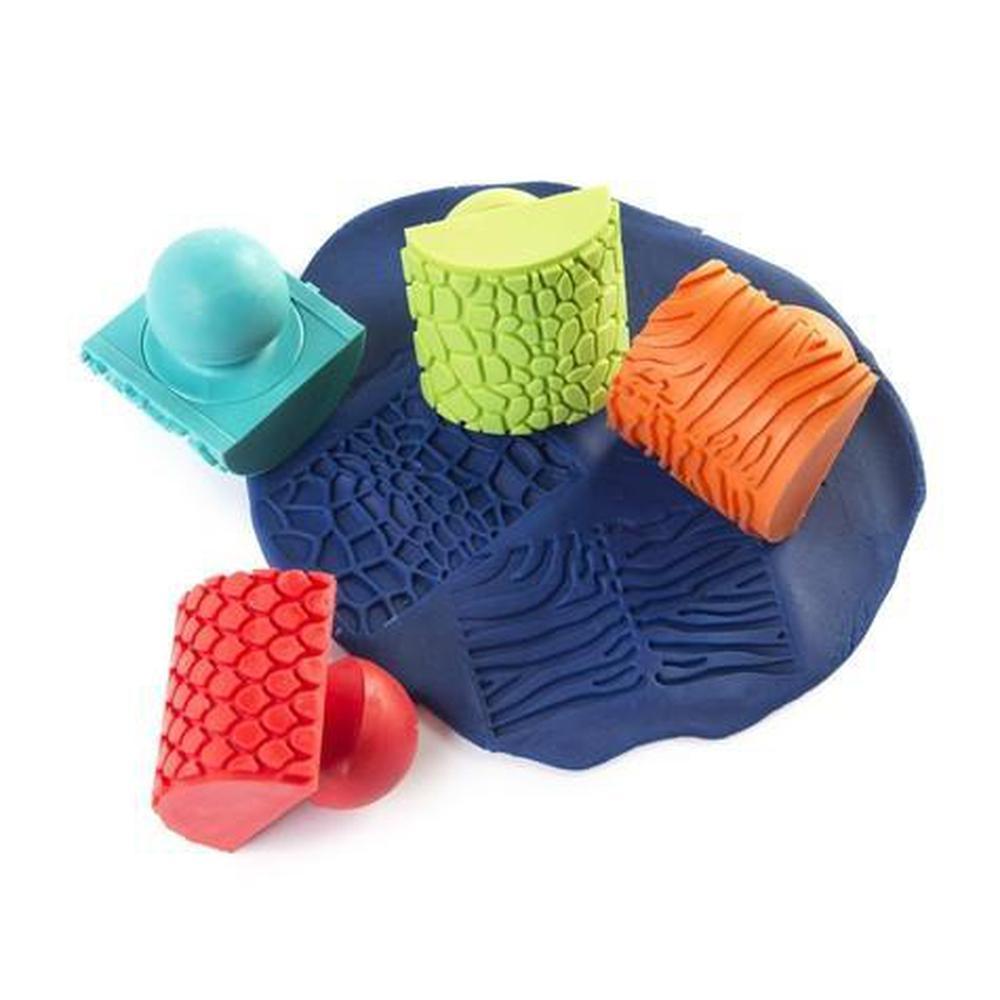 Animal Pattern Rocker Stampers pack of 4 - Educational Colours - The Creative Toy Shop
