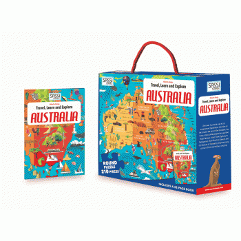 Travel, Learn and Explore - Australia Puzzle - Sassi Puzzles - The Creative Toy Shop