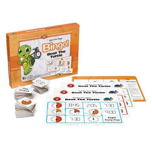 Beat The Turtle (Tell The Time) Bingo - Learning Can Be Fun - The Creative Toy Shop