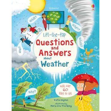 Book - Lift-the-Flap Questions and Answers About Weather - Harper - The Creative Toy Shop