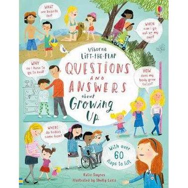 Book - Lift-the-Flap Questions & Answers about Growing Up - Harper - The Creative Toy Shop
