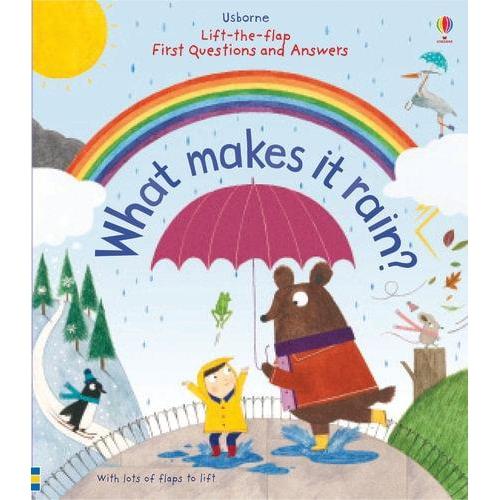 Book - Lift-The-Flap What Makes It Rain?-Harper-The Creative Toy Shop