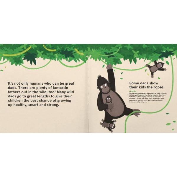 Book - Wild About Dads.-Harper-The Creative Toy Shop