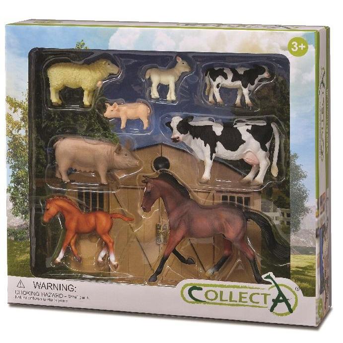 CollectA -  Farm Life Gift Set 8piece - CollectA - The Creative Toy Shop