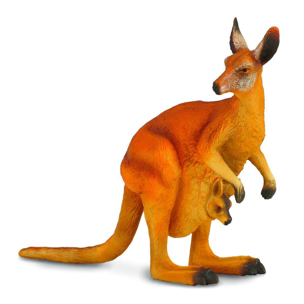 CollectA - Rosie the Red Kangaroo & Joey - CollectA - The Creative Toy Shop