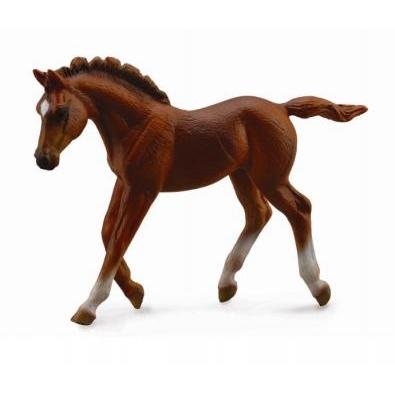 CollectA - Tia the Thoroughbred Foal Chestnut Walking - CollectA - The Creative Toy Shop