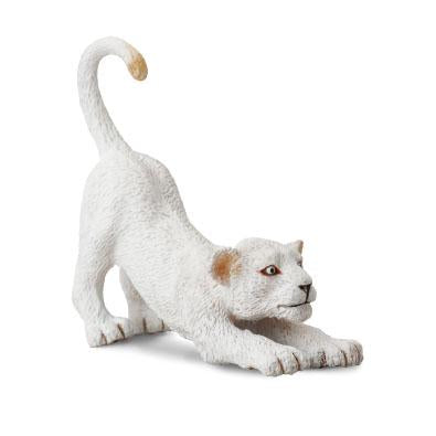 CollectA - Wendy the White Lion Cub Stretching - CollectA - The Creative Toy Shop