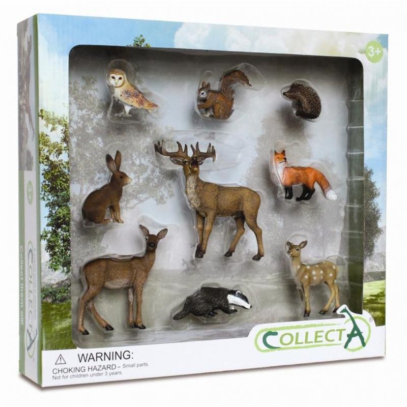 CollectA -  Woodland 9pc Gift Set - CollectA - The Creative Toy Shop