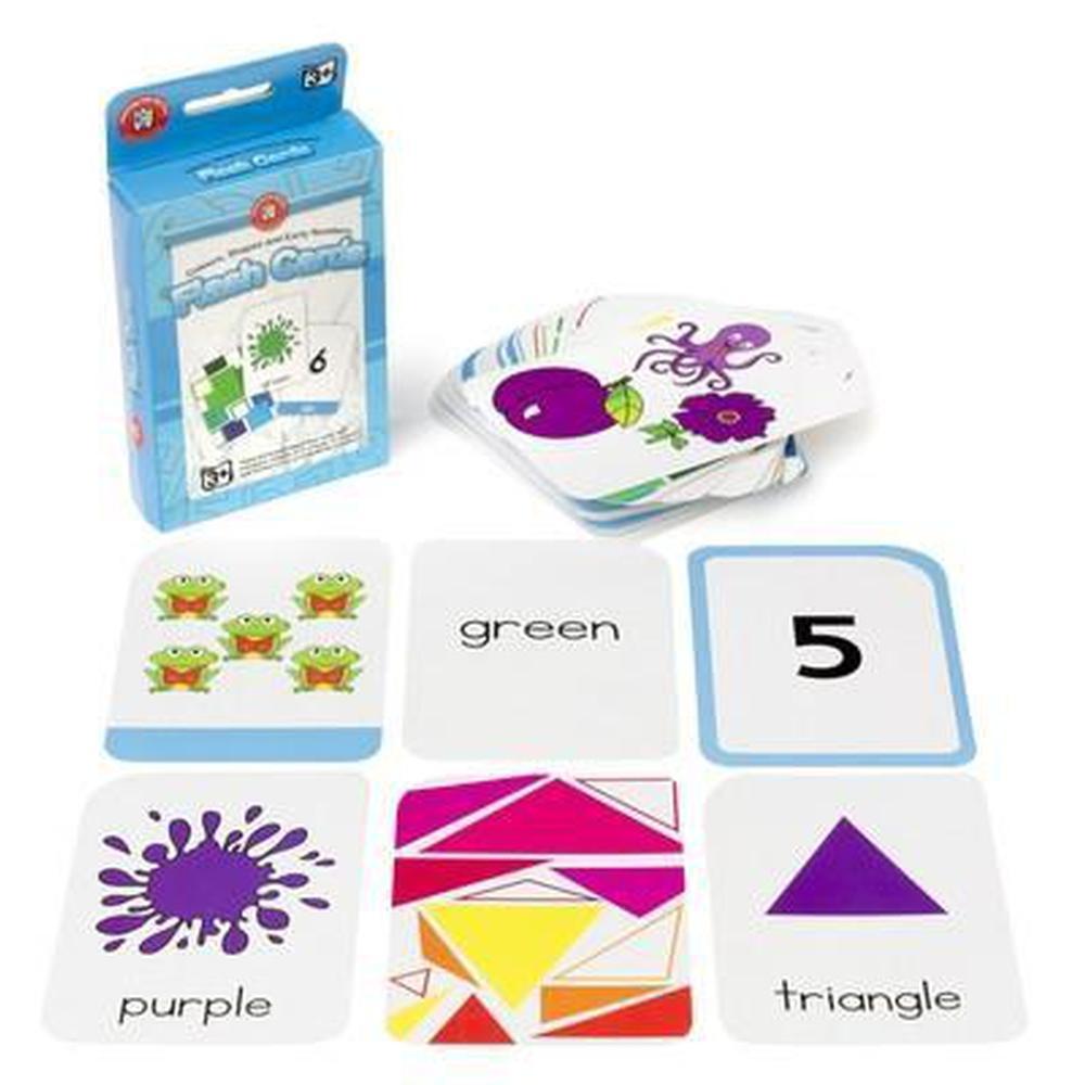 Colours, Shapes and Early Numbers Flashcards - Learning Can Be Fun - The Creative Toy Shop