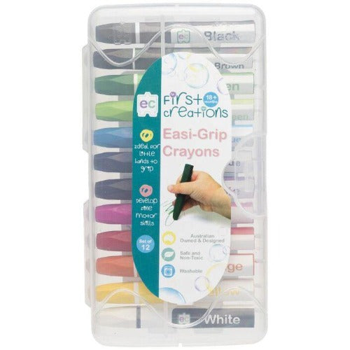 Easi-Grip - Crayons (Set of 12)