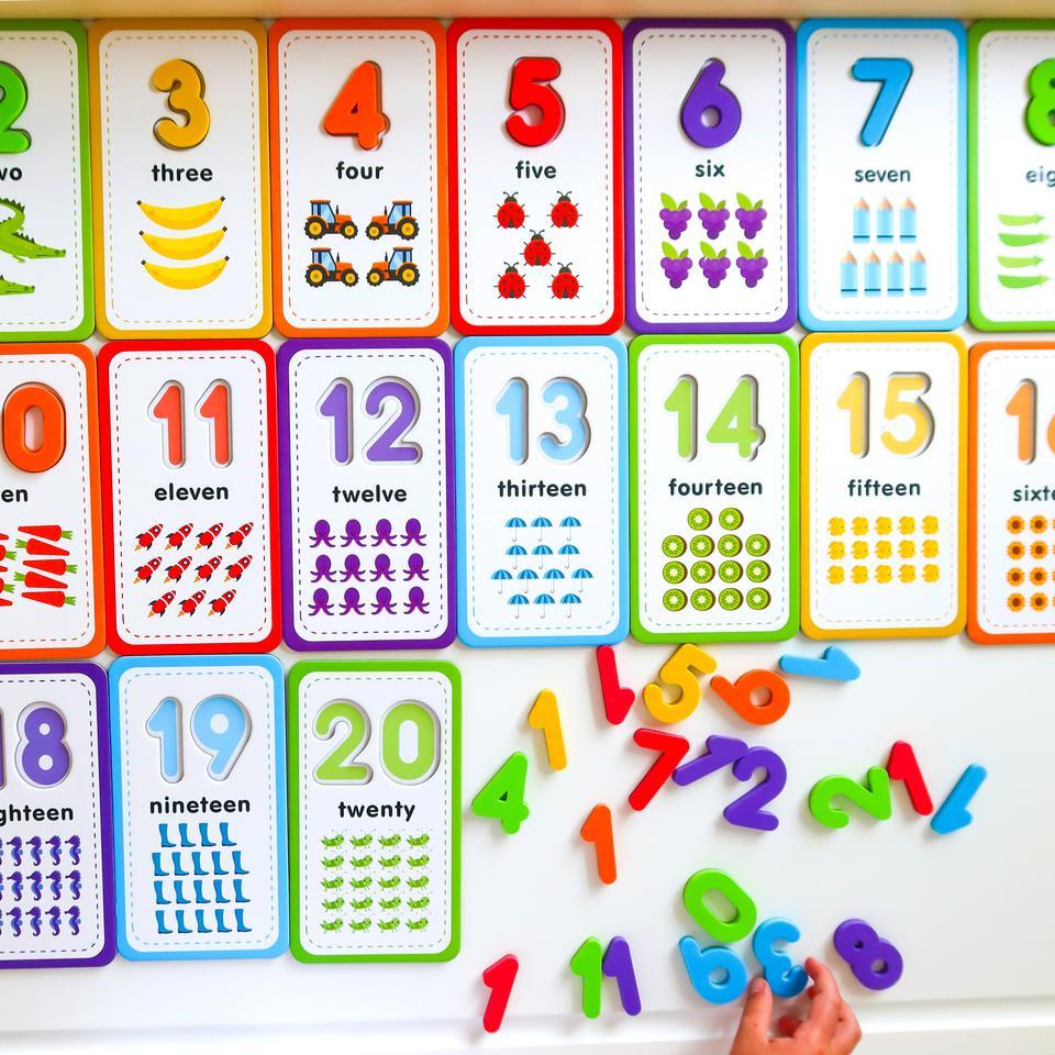 Curious Columbus - 123 Flashcards & Magnetic Numbers-Curious Columbus-The Creative Toy Shop