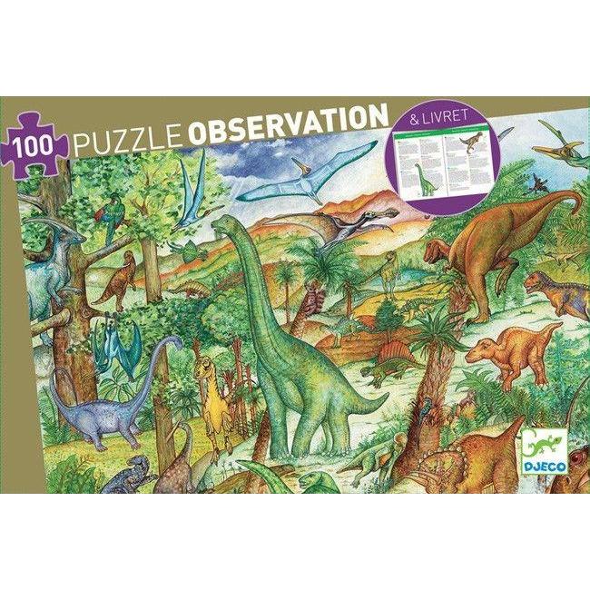 Djeco Dinosaur Observation Puzzle - DJECO - The Creative Toy Shop