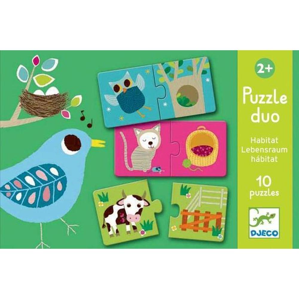 Djeco Habitat Matching Puzzle - DJECO - The Creative Toy Shop