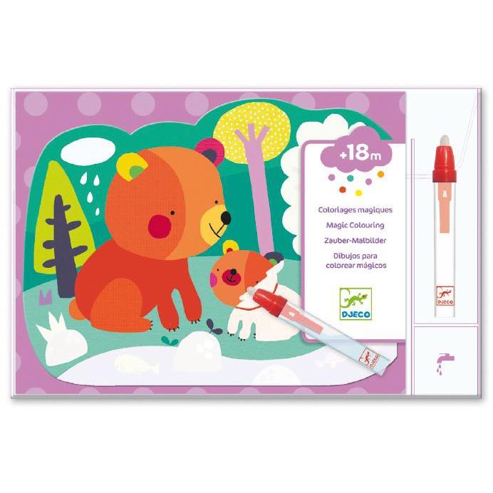 Djeco Hidden In the Woods Water Colouring - DJECO - The Creative Toy Shop