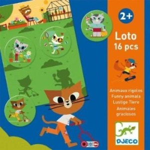 Djeco - Loto Funny Animals-DJECO-The Creative Toy Shop