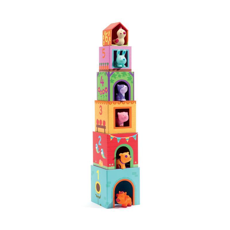 Djeco Topanifarm Blocks - DJECO - The Creative Toy Shop