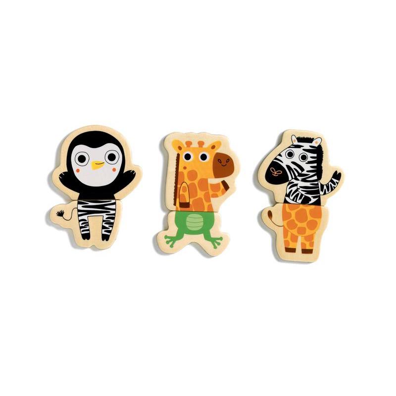 Djeco Wooden Magnetic Jungle Set - DJECO - The Creative Toy Shop