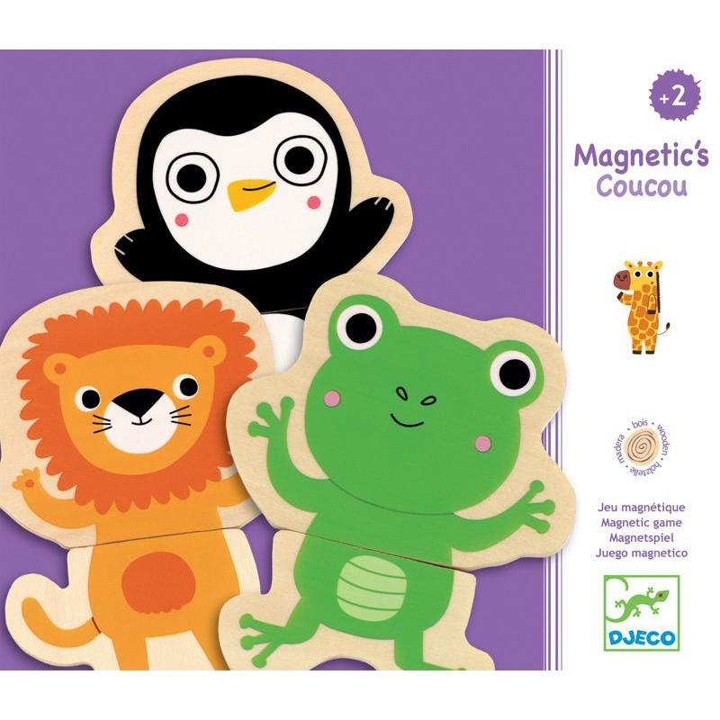 Djeco Wooden Magnetic Jungle Set - DJECO - The Creative Toy Shop