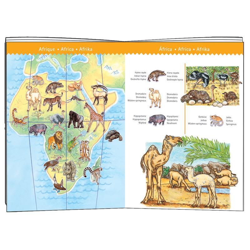 Djeco World Animals 100pc Observation Puzzle - DJECO - The Creative Toy Shop