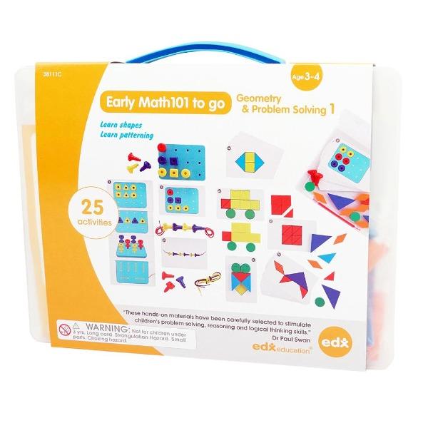 Early Math101 Set – Geometry & Problem Solving (Level 1)-Edx Education-The Creative Toy Shop