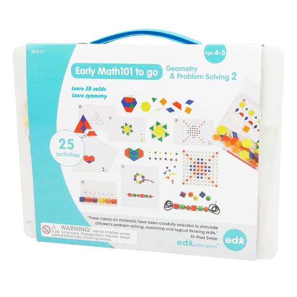 Early Math101 Set – Geometry & Problem Solving Solving (Level 2)-Edx Education-The Creative Toy Shop