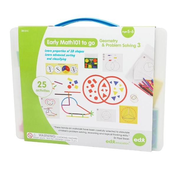 Early Math101 Set – Geometry & Problem Solving Solving (Level 3)-Edx Education-The Creative Toy Shop