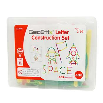 Edx - Geostix Letter Construction Set