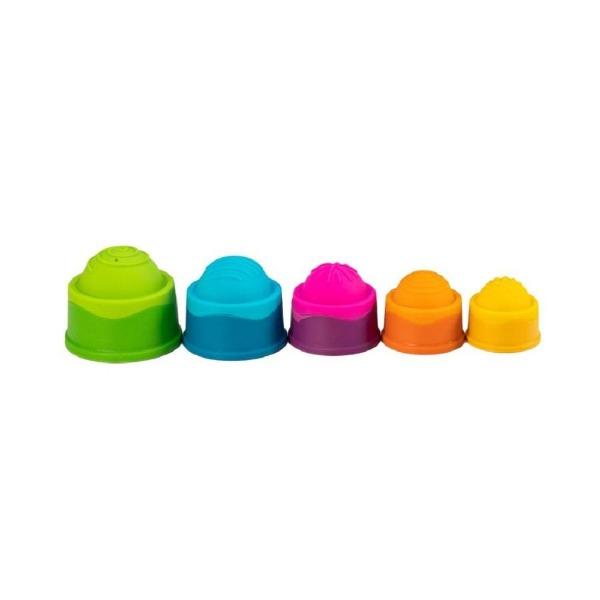Dimpl Stack Toy Fat Brain Toys - Dimpl Stack | Baby Stacking Toy Australia – The ...