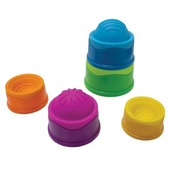 Dimpl Stack Toy Fat Brain Toys - Dimpl Stack | Baby Stacking Toy Australia – The ...