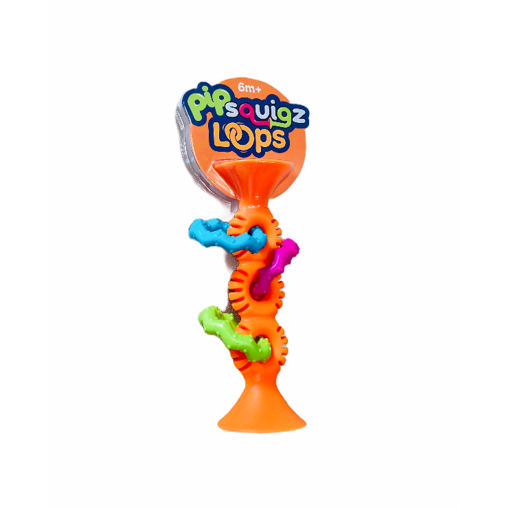 Fat Brain Toys - PipSquigz LOOPS (Orange)-Fat Brain Toys-The Creative Toy Shop
