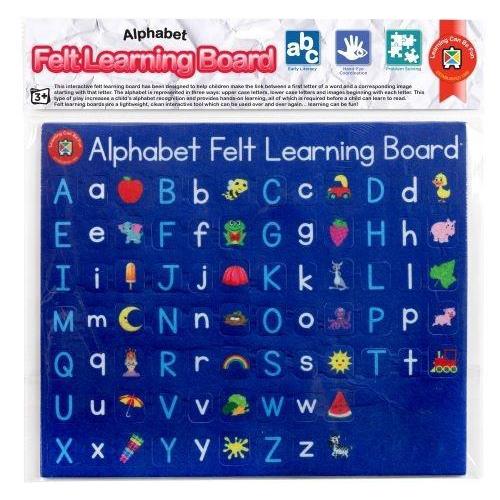 Felt Learning Board - Alphabet-Learning Can Be Fun-The Creative Toy Shop