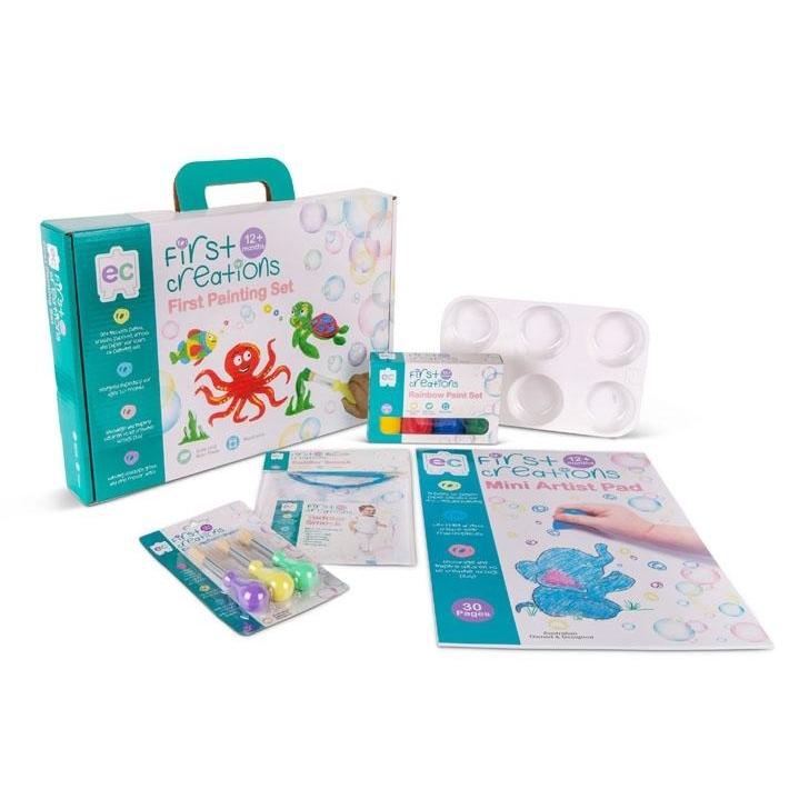 First Creations First Painting Kit - Educational Colours - The Creative Toy Shop