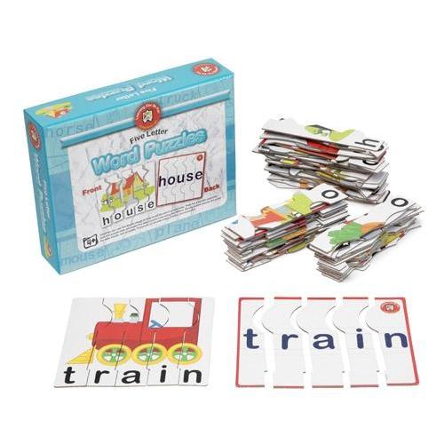 Five Letter Word Puzzles - Learning Can Be Fun - The Creative Toy Shop