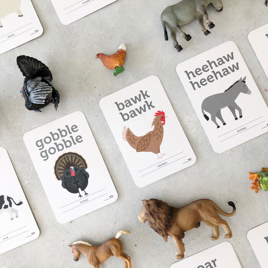 Flashcard and Animals Set - Animal Sounds - The Creative Toy Shop - The Creative Toy Shop
