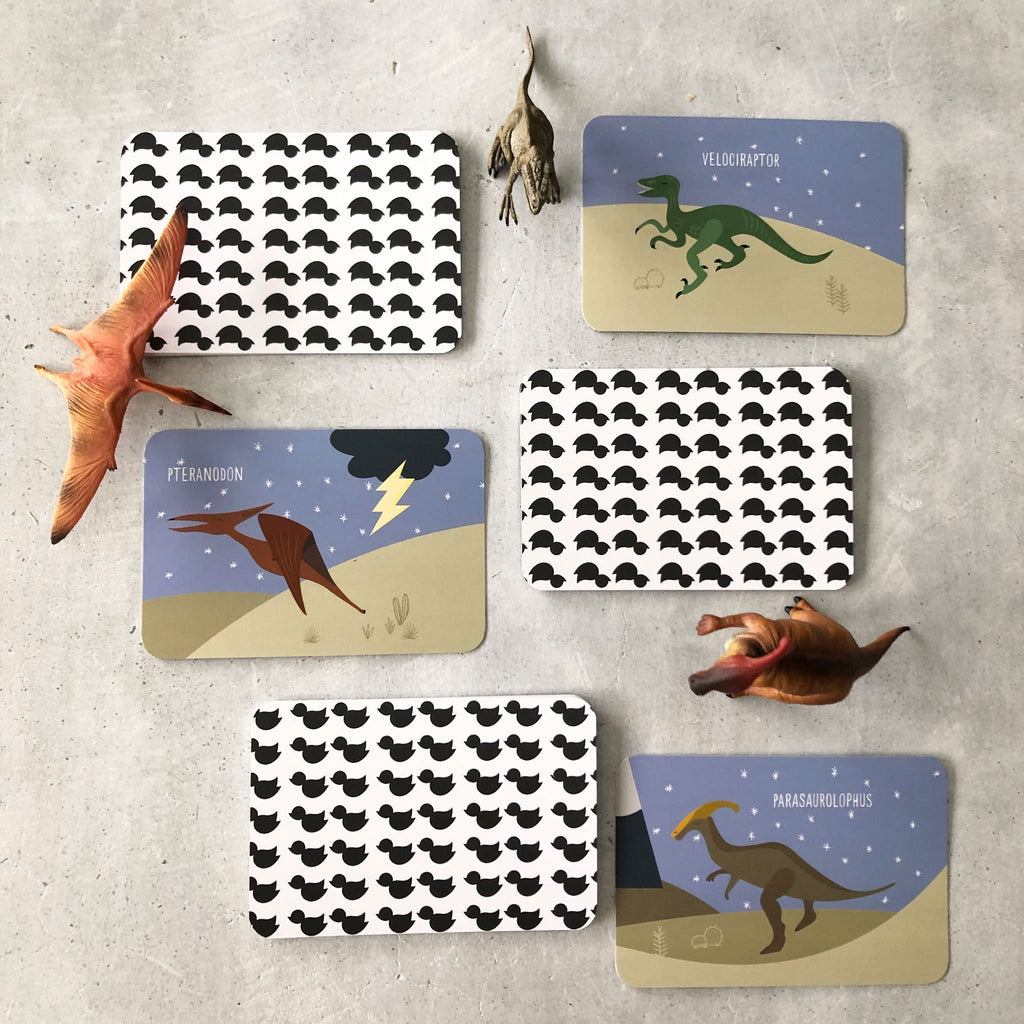 Flashcard and Animals Set - Dinosaurs - CollectA - The Creative Toy Shop