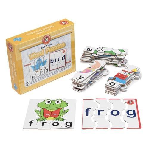 Four Letter Word Puzzles - Learning Can Be Fun - The Creative Toy Shop