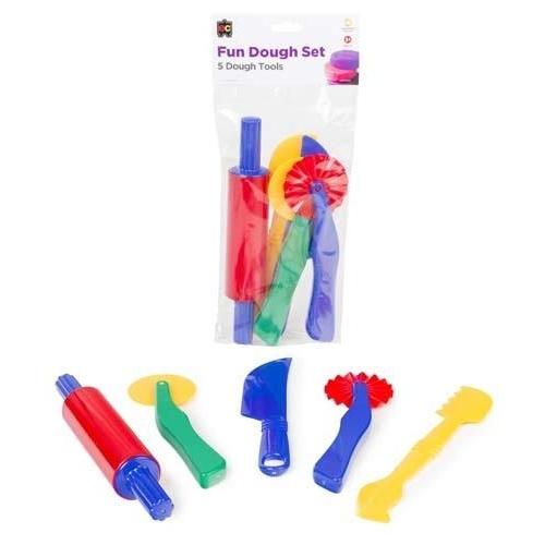 Fun Dough Set - Set of 5-Educational Colours-The Creative Toy Shop