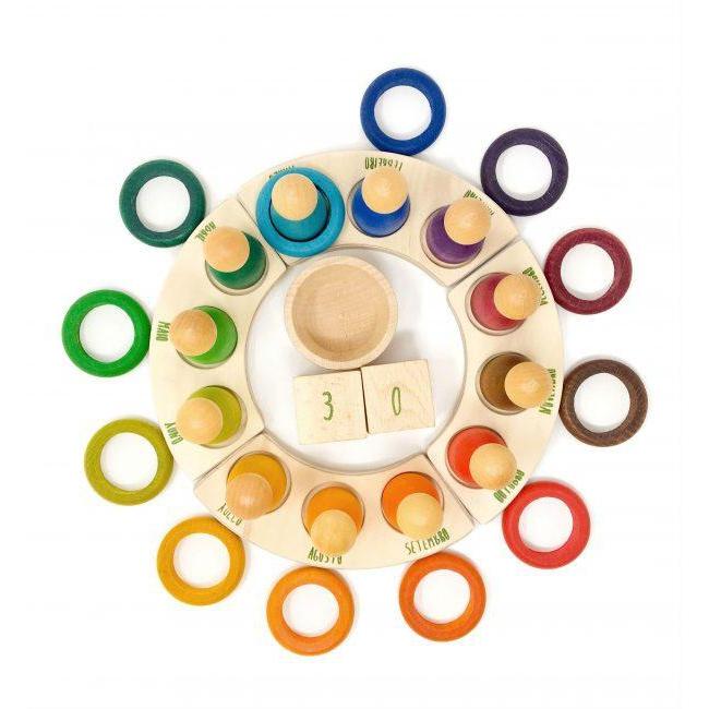Grapat 12 Rings for Calendar - Grapat - The Creative Toy Shop
