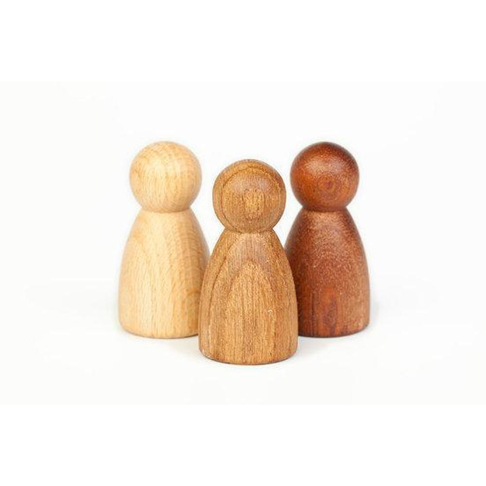 Grapat 3 Nins in 3 Different Woods - Grapat - The Creative Toy Shop