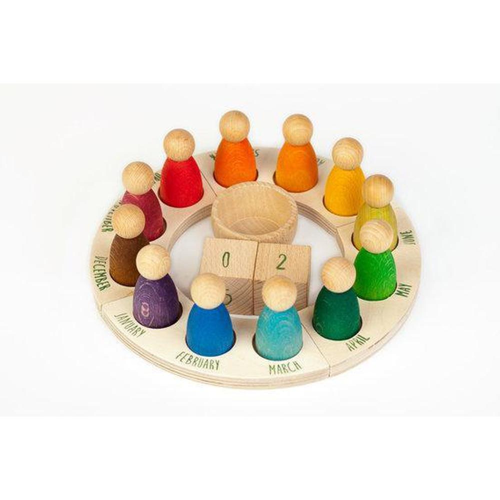 Grapat Perpetual Calendar with Nins - Grapat - The Creative Toy Shop
