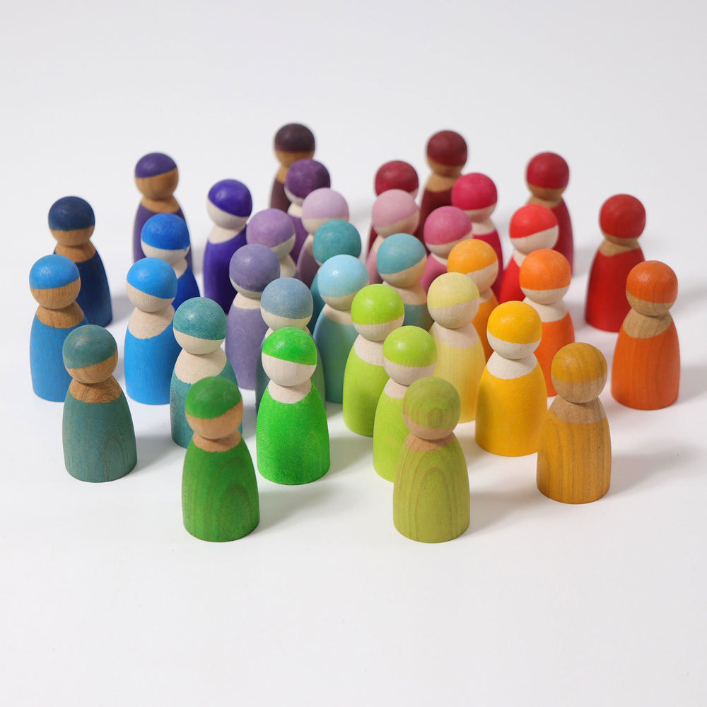 Grimm's 12 Rainbow Friends - Grimm's Spiel and Holz Design - The Creative Toy Shop
