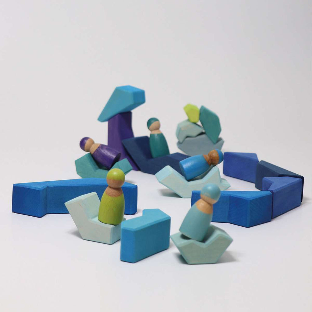 Grimm's 2021 - Building Set Four Temperaments-Grimm's Spiel and Holz Design-The Creative Toy Shop